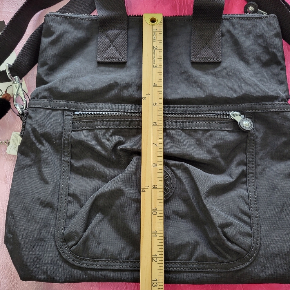 Kipling Bag Black Crossbody/hand Strap Convertible NEW Eleva - Picture 14 of 17